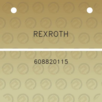 rexroth-608820115