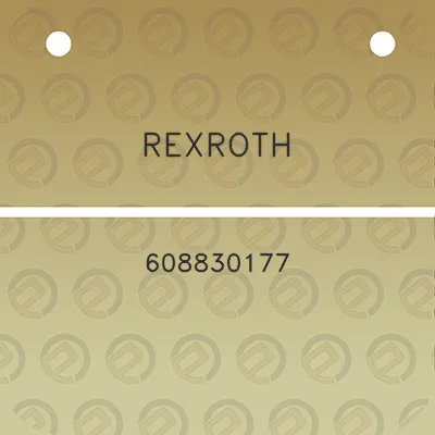 rexroth-608830177