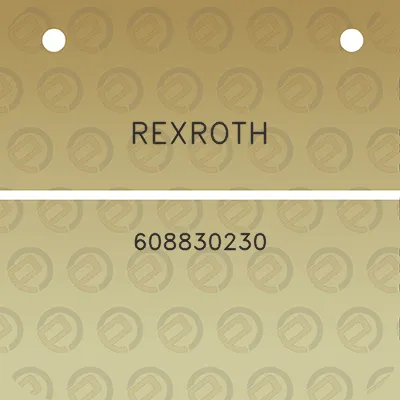 rexroth-608830230