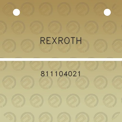 rexroth-811104021