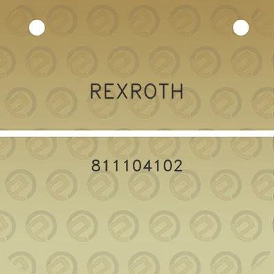 rexroth-811104102