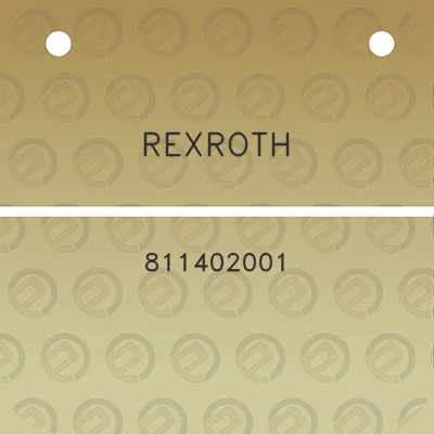 rexroth-811402001