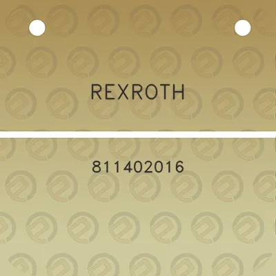 rexroth-811402016