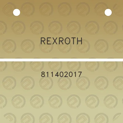 rexroth-811402017