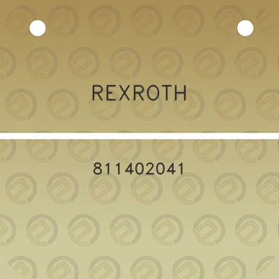 rexroth-811402041