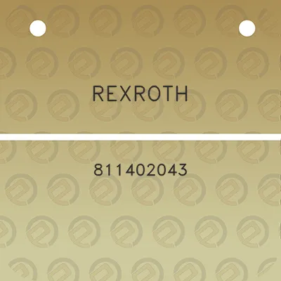 rexroth-811402043