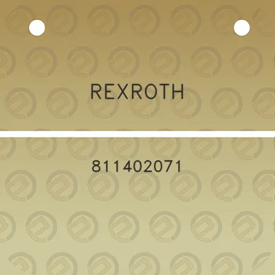 rexroth-811402071