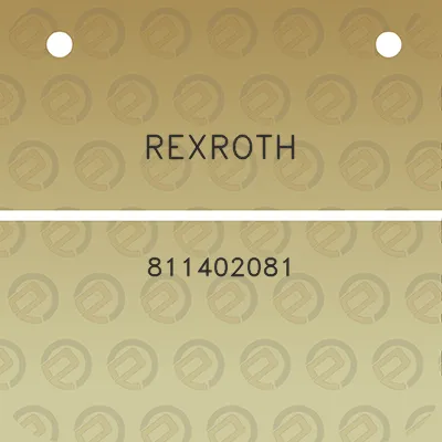 rexroth-811402081