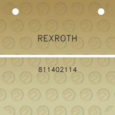 rexroth-811402114