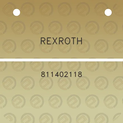 rexroth-811402118