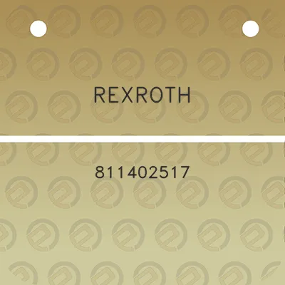 rexroth-811402517