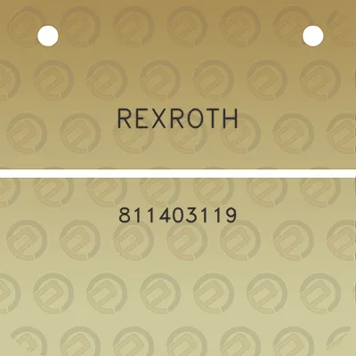 rexroth-811403119