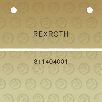 rexroth-811404001