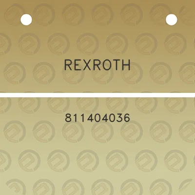 rexroth-811404036