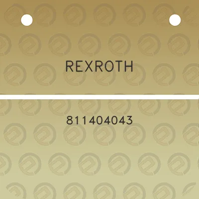 rexroth-811404043