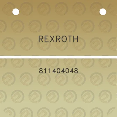 rexroth-811404048