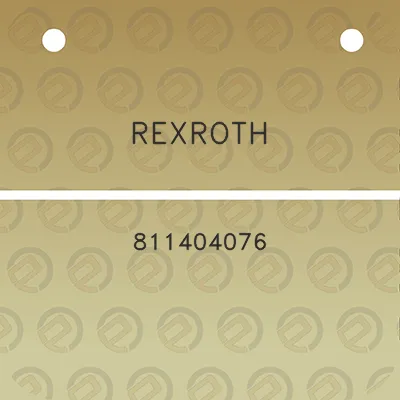 rexroth-811404076