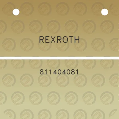 rexroth-811404081