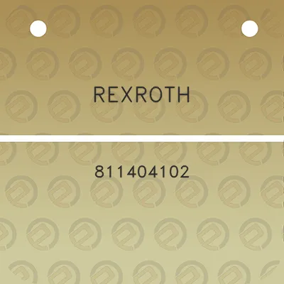 rexroth-811404102