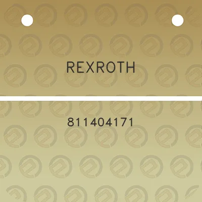 rexroth-811404171