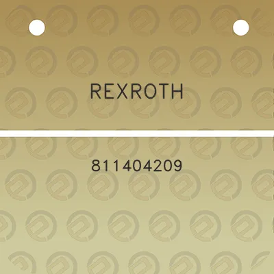 rexroth-811404209