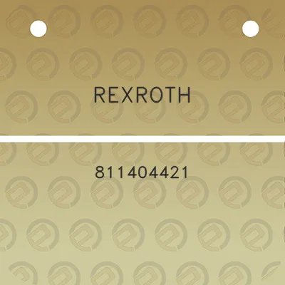 rexroth-811404421