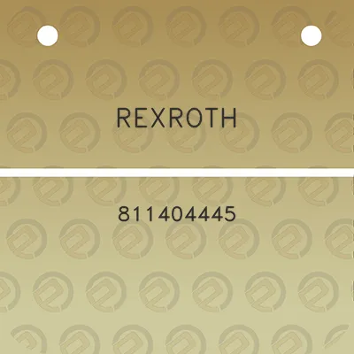 rexroth-811404445