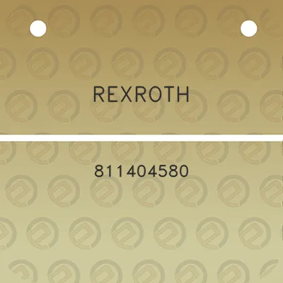 rexroth-811404580