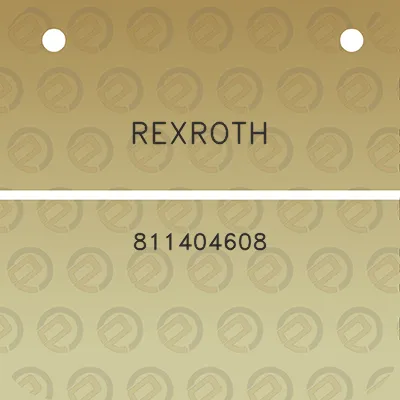 rexroth-811404608