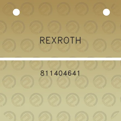 rexroth-811404641