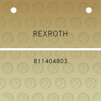 rexroth-811404803