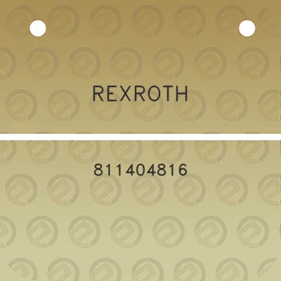 rexroth-811404816