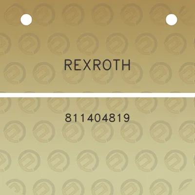 rexroth-811404819