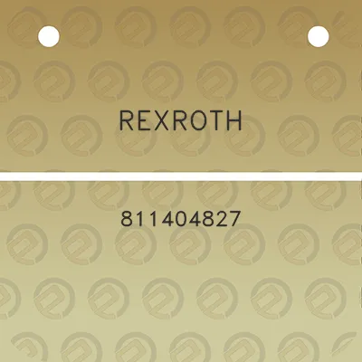 rexroth-811404827