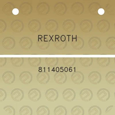 rexroth-811405061