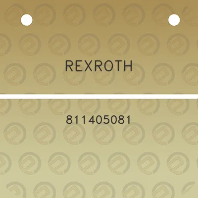 rexroth-811405081