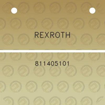 rexroth-811405101