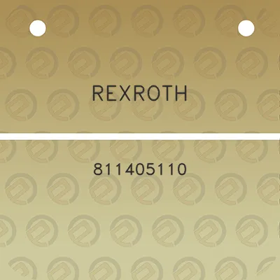 rexroth-811405110