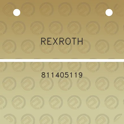 rexroth-811405119