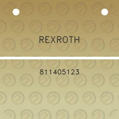 rexroth-811405123