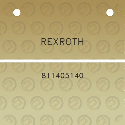 rexroth-811405140