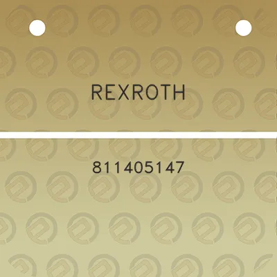 rexroth-811405147