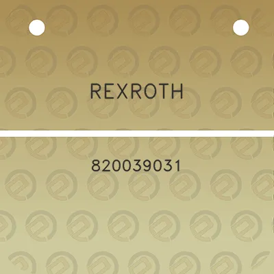 rexroth-820039031