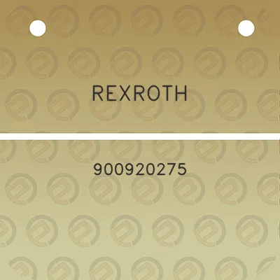 rexroth-900920275