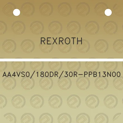 rexroth-aa4vs0180dr30r-ppb13n00