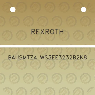 rexroth-bausmtz4-ws3ee3232b2k8