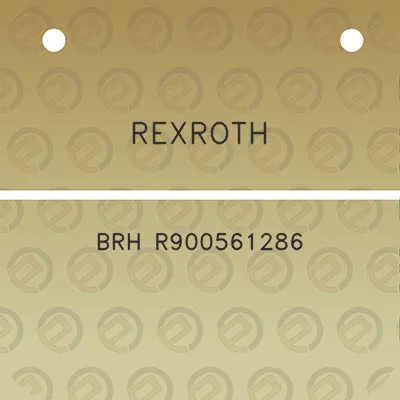 rexroth-brh-r900561286