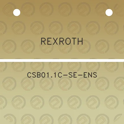 rexroth-csb011c-se-ens