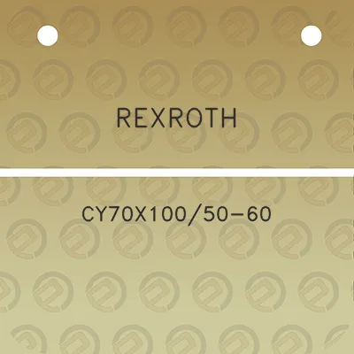 rexroth-cy70x10050-60