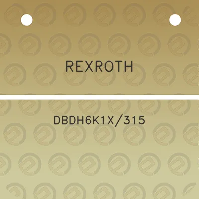 rexroth-dbdh6k1x315